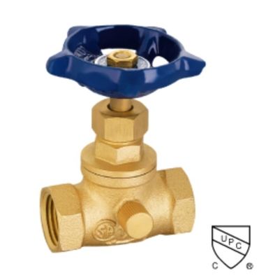 Brass Stop Gate Valve 3/8"-4" Brass Stop Valves Polishing Surface Plastic