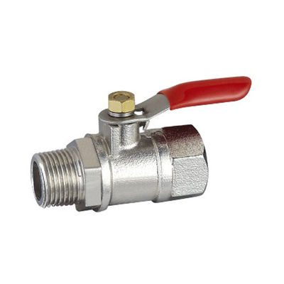 Original SS Male Brass Mini Ball Valve Threaded For Water Oil Gas