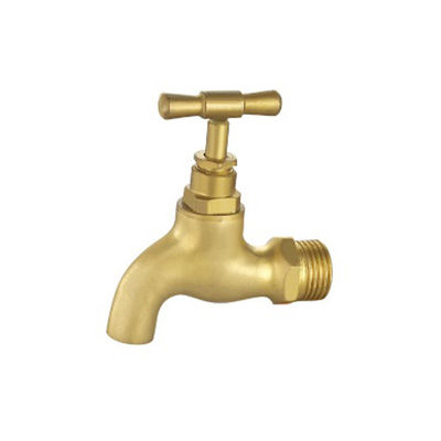 ANSI Threaded Bibcock Ball Valve PN16 Hexagonal Cap Only Used For Water Media