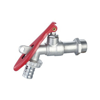 General water media Bibcock Ball Valve PN16 Brass / Zinc ANSI Standard