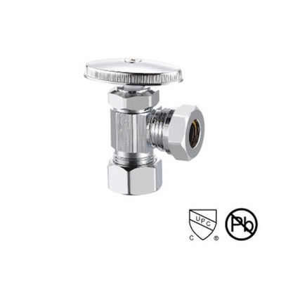 1/2 Inch NPT Copper Angle Valve Threaded Faucet Angle Valve Bathroom