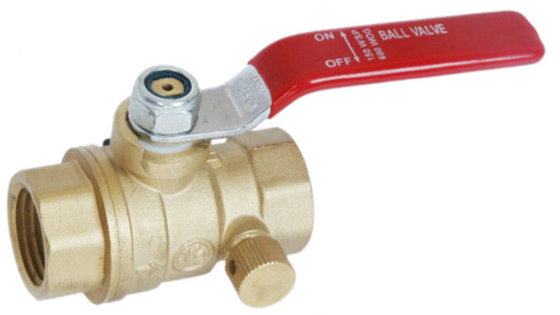 ball valve threaded brass ball valve lead-free valve full port ball valve industrial WOG