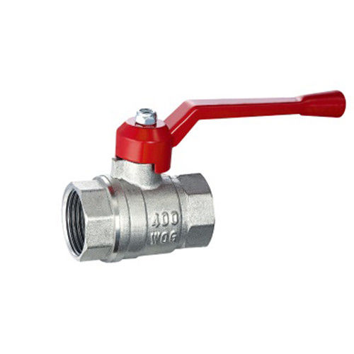 NPT BSP Thread Brass Copper Ball Valve Water Brass Valve Female Industrial Materials SS Metal Connector