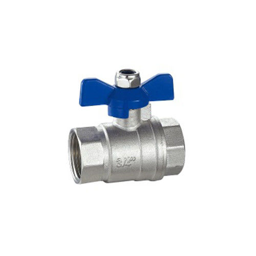 MB factory Ball valves female metal connector NPT BSP thread brass copper Forged Brass,Virgin Ptfe Seat.
