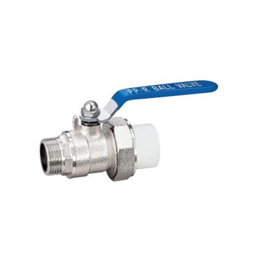PP-R 600 Wog Brass Ball Valve With Strainer Female And Male Threaded Full Port Ball Valve