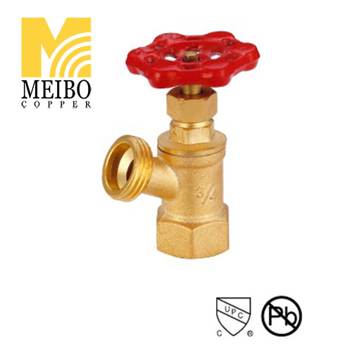 Lead Free Frost Proof 125 Psi 1 / 2 Male Boiler Drain T Handle